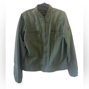 💚Eddie Bauer Army Green Women's Jacket Size Small 💚Excellent Condition!